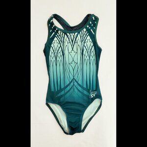 GK Elite Simone Biles Evergreen Gymnastics Leotard - Adult X-Small